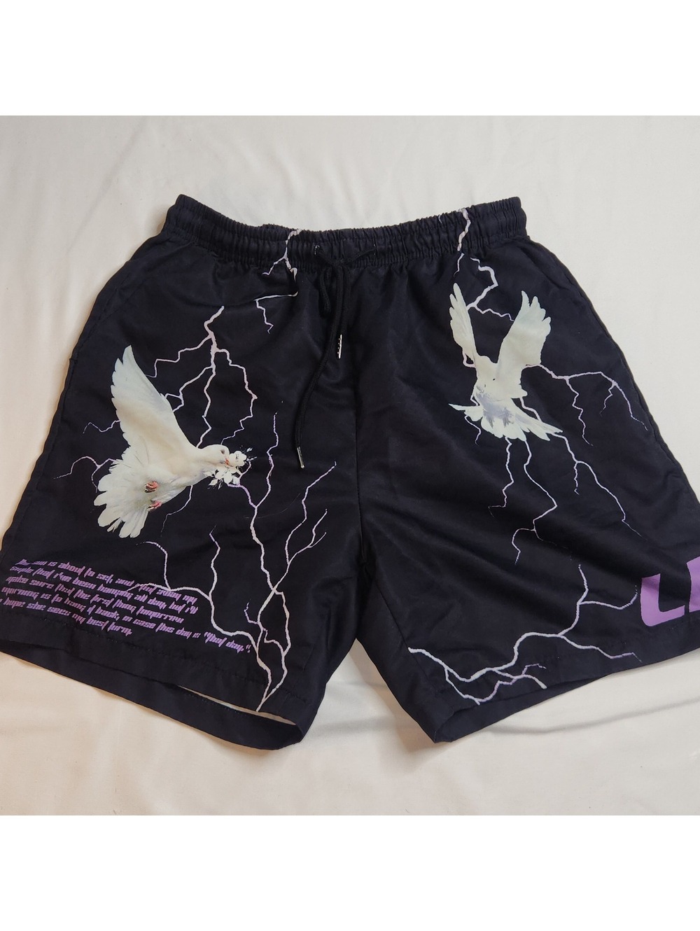 Shein graphic shorts